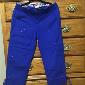 Rafaella  Modern Weekend Women’s Cargo Capri Sz 6